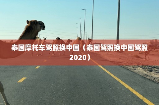 泰国摩托车驾照换中国（泰国驾照换中国驾照2020）