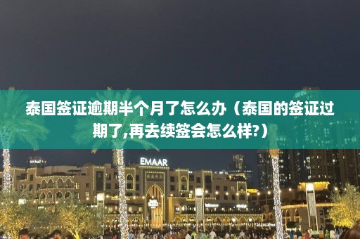 泰国签证逾期半个月了怎么办（泰国的签证过期了,再去续签会怎么样?）