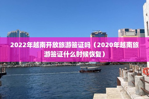 2022年越南开放旅游签证吗（2020年越南旅游签证什么时候恢复）