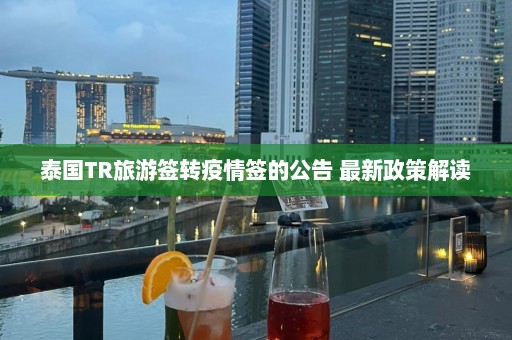 泰国TR旅游签转疫情签的公告 最新政策解读