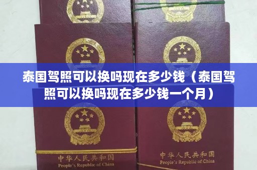 泰国驾照可以换吗现在多少钱（泰国驾照可以换吗现在多少钱一个月）  第1张