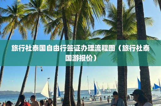 旅行社泰国自由行签证办理流程图（旅行社泰国游报价）