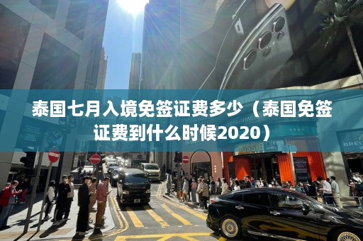 泰国七月入境免签证费多少（泰国免签证费到什么时候2020）  第1张