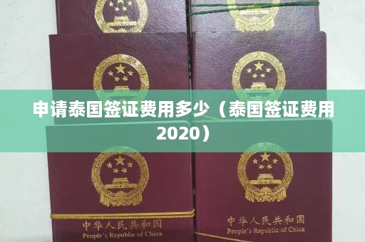 申请泰国签证费用多少（泰国签证费用2020）  第1张