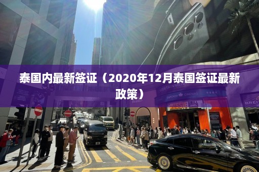 泰国内最新签证（2020年12月泰国签证最新政策）