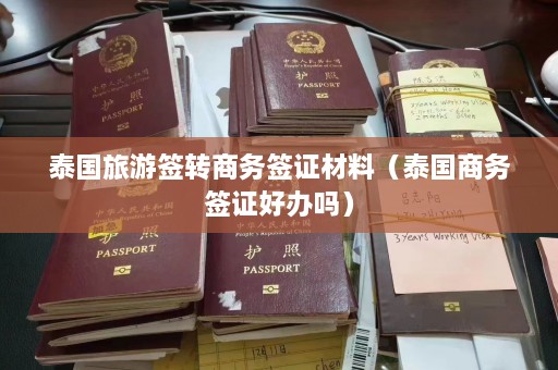 泰国旅游签转商务签证材料（泰国商务签证好办吗）  第1张