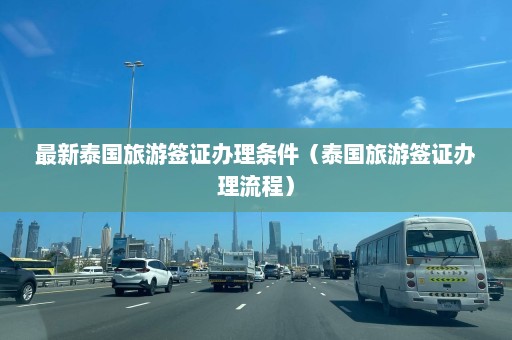 最新泰国旅游签证办理条件（泰国旅游签证办理流程）