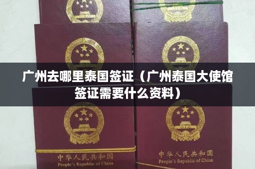 广州去哪里泰国签证（广州泰国大使馆签证需要什么资料）  第1张