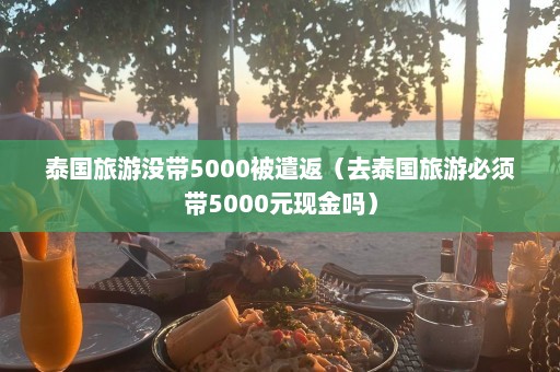 泰国旅游没带5000被遣返（去泰国旅游必须带5000元现金吗）