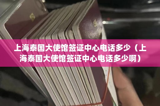 上海泰国大使馆签证中心 *** 多少（上海泰国大使馆签证中心 *** 多少啊）  第1张