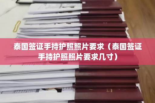 泰国签证手持护照照片要求（泰国签证手持护照照片要求几寸）