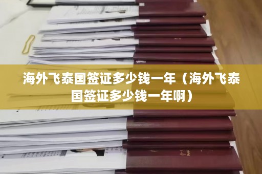 海外飞泰国签证多少钱一年（海外飞泰国签证多少钱一年啊）  第1张