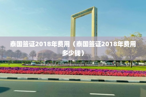 泰国签证2018年费用（泰国签证2018年费用多少钱）