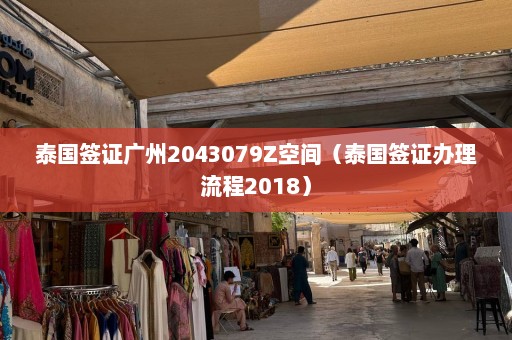 泰国签证广州2043079Z空间（泰国签证办理流程2018）