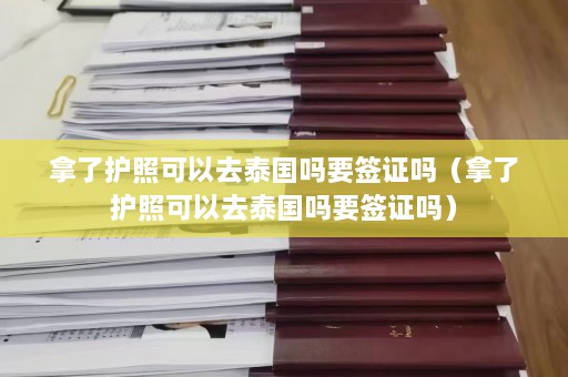 拿了护照可以去泰国吗要签证吗（拿了护照可以去泰国吗要签证吗）  第1张