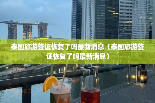 泰国旅游签证恢复了吗最新消息（泰国旅游签证恢复了吗最新消息）