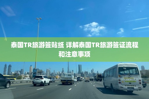 泰国TR旅游签贴纸 详解泰国TR旅游签证流程和注意事项