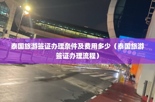 泰国旅游签证办理条件及费用多少（泰国旅游签证办理流程）