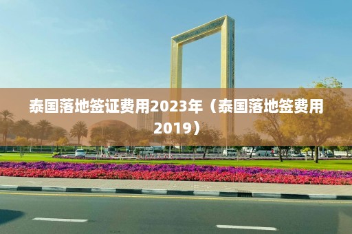 泰国落地签证费用2023年（泰国落地签费用2019）