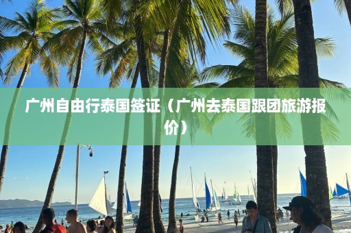 广州自由行泰国签证（广州去泰国跟团旅游报价）