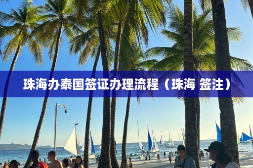 珠海办泰国签证办理流程（珠海 签注）