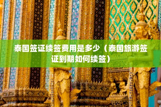 泰国签证续签费用是多少（泰国旅游签证到期如何续签）  第1张