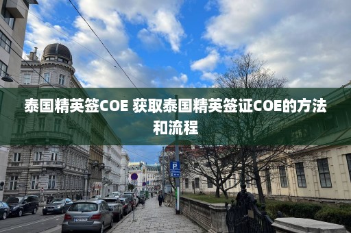 泰国精英签COE 获取泰国精英签证COE的方法和流程