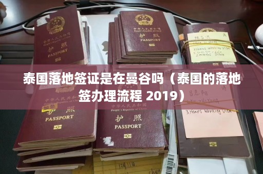 泰国落地签证是在曼谷吗（泰国的落地签办理流程 2019）  第1张