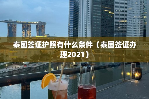 泰国签证护照有什么条件（泰国签证办理2021）