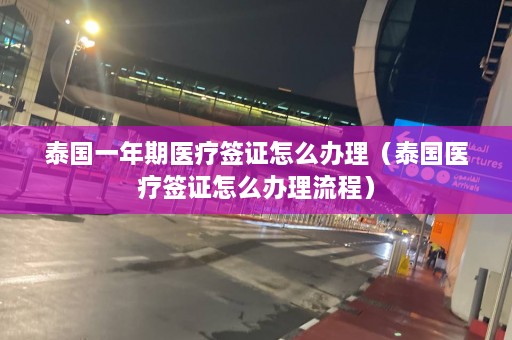 泰国一年期医疗签证怎么办理（泰国医疗签证怎么办理流程）  第1张