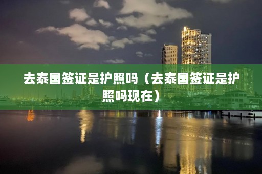 去泰国签证是护照吗（去泰国签证是护照吗现在）  第1张