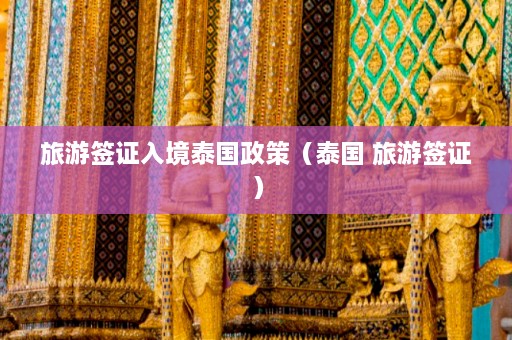 旅游签证入境泰国政策（泰国 旅游签证）  第1张