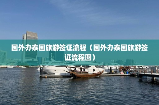 国外办泰国旅游签证流程（国外办泰国旅游签证流程图）