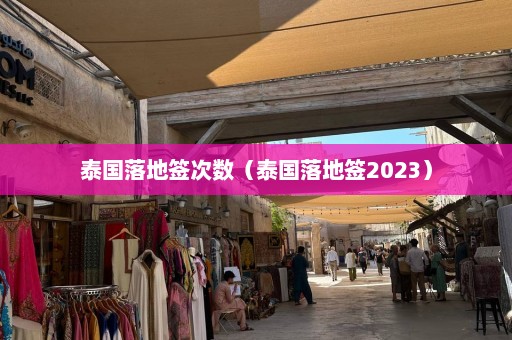 泰国落地签次数（泰国落地签2023）