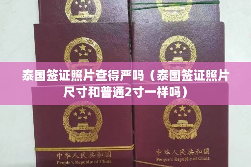 泰国签证照片查得严吗（泰国签证照片尺寸和普通2寸一样吗）  第1张