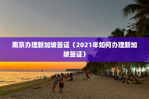 南京办理新加坡签证（2021年如何办理新加坡签证）