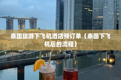 泰国旅游下飞机酒店预订单（泰国下飞机后的流程）