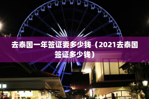 去泰国一年签证要多少钱（2021去泰国签证多少钱）  第1张