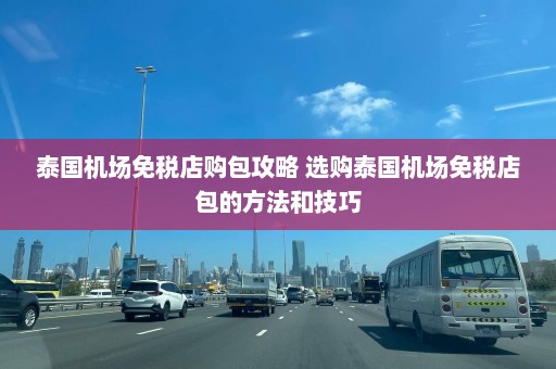 泰国机场免税店购包攻略 选购泰国机场免税店包的 *** 和技巧  第1张