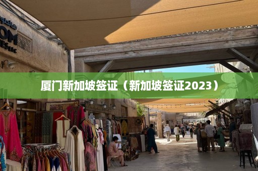 厦门新加坡签证（新加坡签证2023）