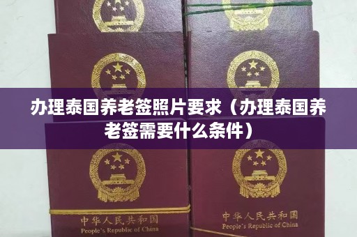 办理泰国养老签照片要求（办理泰国养老签需要什么条件）