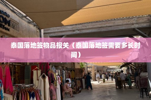 泰国落地签物品报关（泰国落地签需要多长时间）