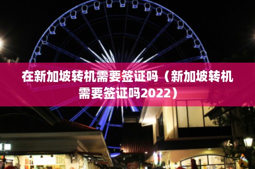 在新加坡转机需要签证吗（新加坡转机需要签证吗2022）  第1张