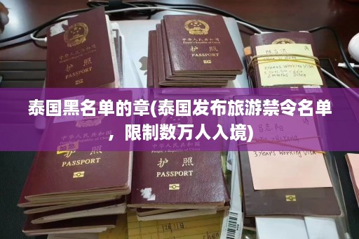 泰国黑名单的章(泰国发布旅游禁令名单，限制数万人入境)  第1张