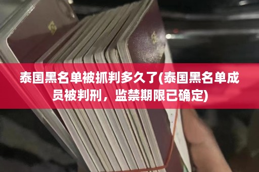 泰国黑名单被抓判多久了(泰国黑名单成员被判刑，监禁期限已确定)  第1张