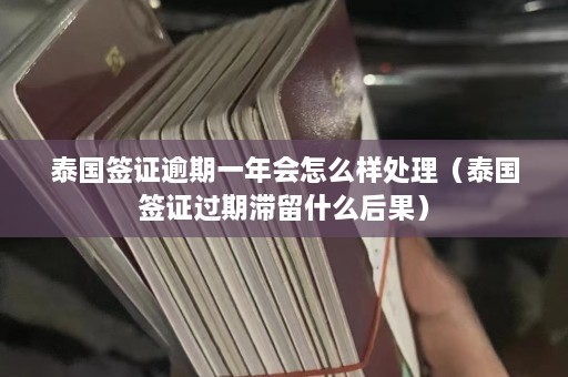 泰国签证逾期一年会怎么样处理（泰国签证过期滞留什么后果）  第1张