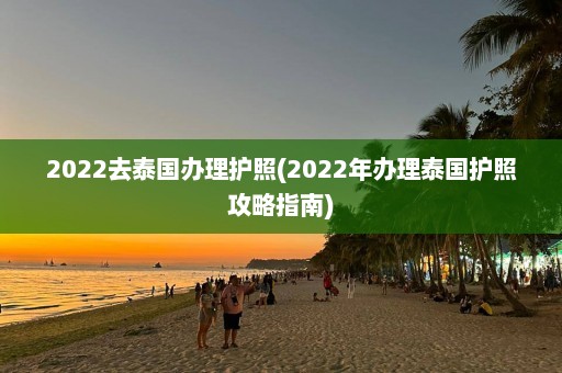 2022去泰国办理护照(2022年办理泰国护照攻略指南)