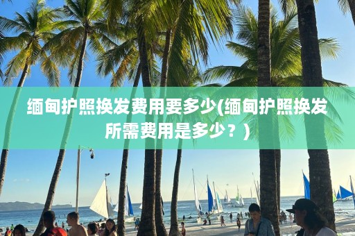 缅甸护照换发费用要多少(缅甸护照换发所需费用是多少？)