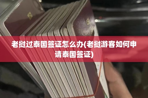 老挝过泰国签证怎么办(老挝游客如何申请泰国签证)  第1张