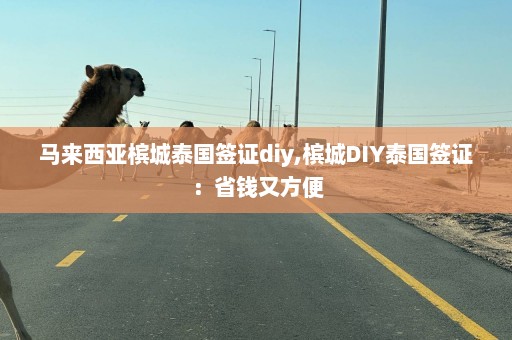 马来西亚槟城泰国签证diy,槟城DIY泰国签证：省钱又方便